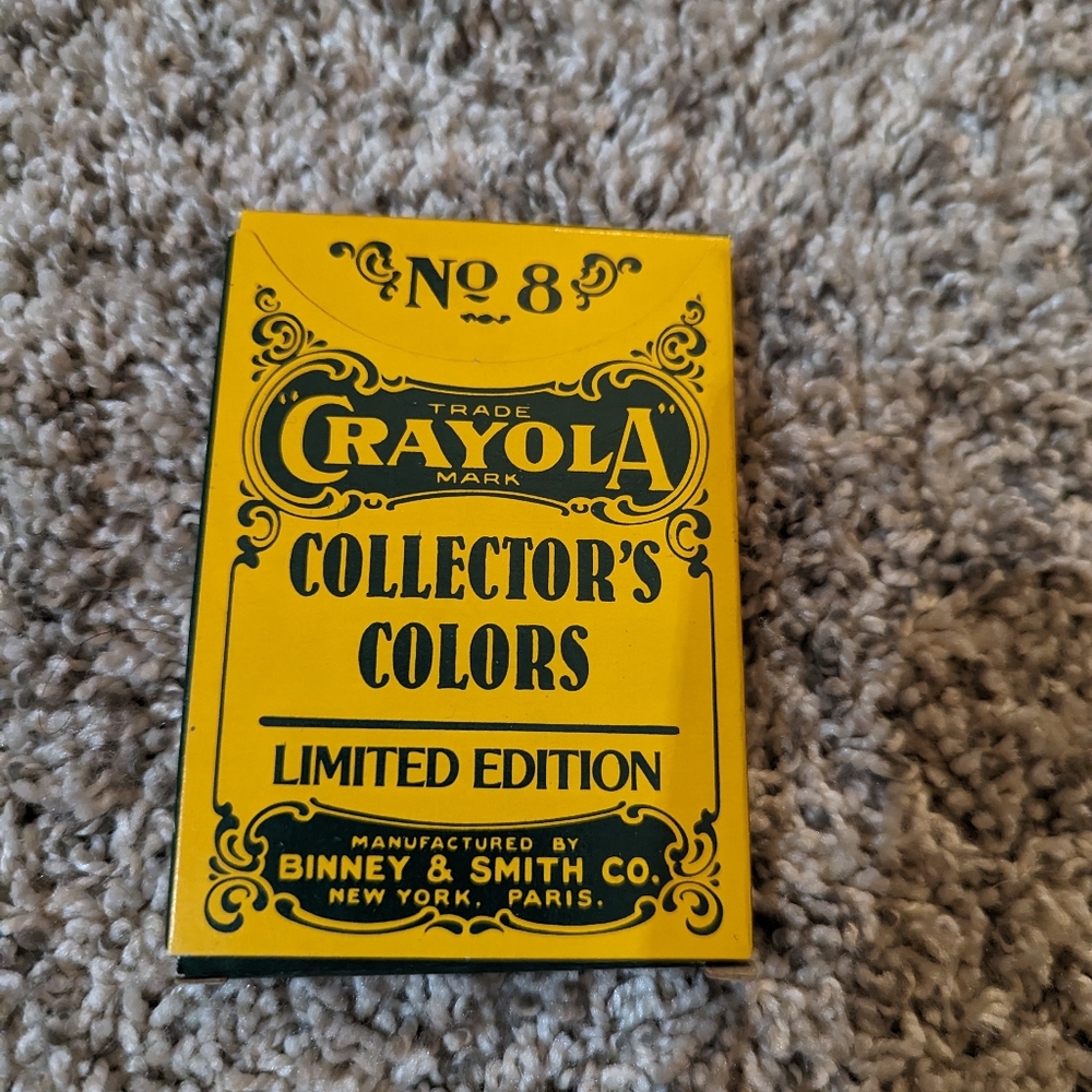 Crayola retired crayons 1993